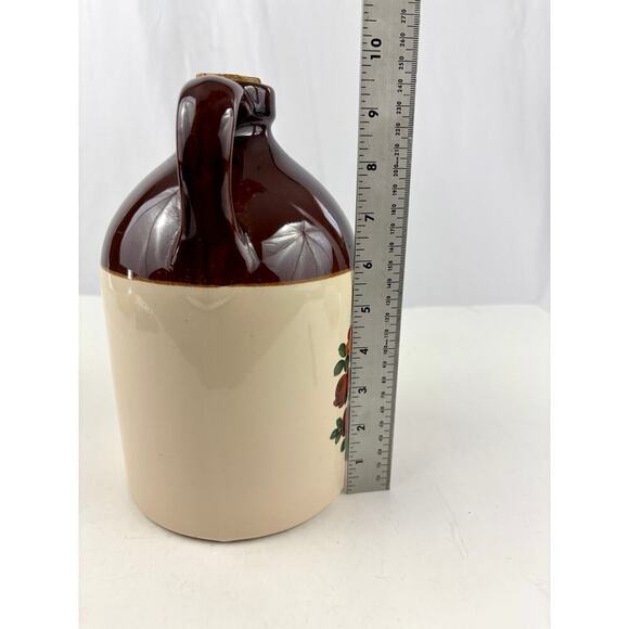 VTG Stoneware Jug Handle - Rooster Design Rustic Farmhouse Decor - Picture 3 of 12